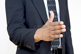 手,业务,笔势