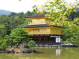 夏天,金閣寺,日本