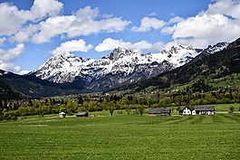 阿爾卑斯山,山,奧地利