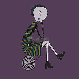 傷心的女人,尊重,疑問