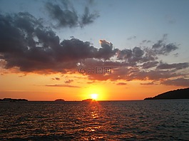 美景,大海,海浪