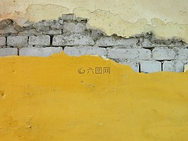 墙,城市,石膏