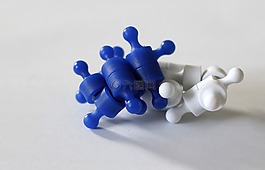 磁鐵,藍色,白