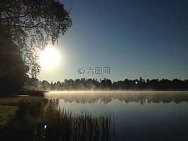 ormaryd,水,日出