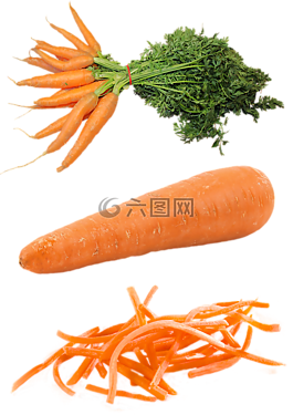 孤立,胡蘿卜,食品