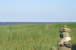 北海,石头,美国瓦茨