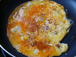 饼子,泛,吃