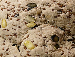 面團(tuán),谷物,成分