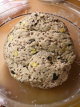 面包,面團(tuán),谷物