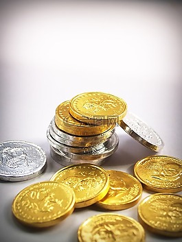 硬幣,黃金,現(xiàn)金