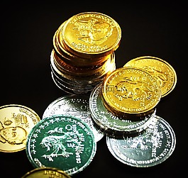 硬幣,黃金,現(xiàn)金