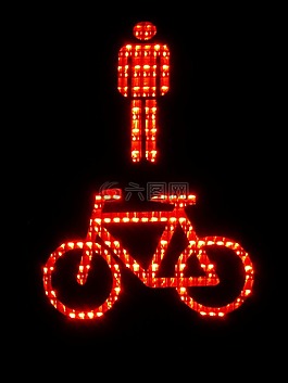 天橋,行人,自行車運(yùn)動員
