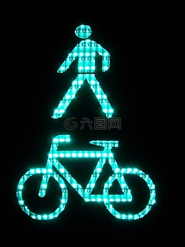 天橋,行人,自行車運(yùn)動員
