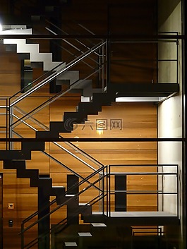 樓梯,建設(shè),夜