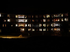 建設(shè),夜,照明