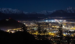 高山,雪,冷