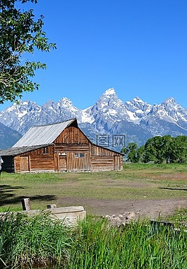 大提頓,山,wy