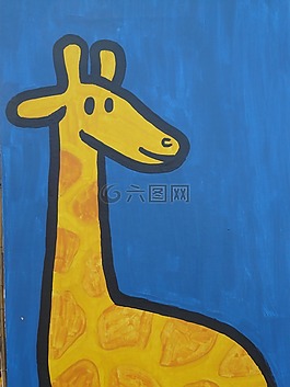 長頸鹿,滑稽,數(shù)字