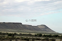 干草原,土壤,山