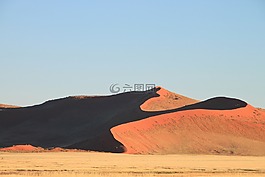 沙丘,沙漠,干