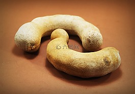 羅望子,孤立,成熟