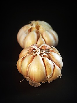 大蒜,餐,白