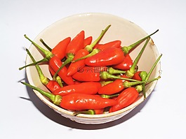 辣椒,胡椒,紅色