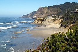 太平洋,海岸,俄勒岡