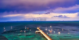澳大利亞,全景圖,海