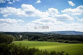 查看,景觀,展望
