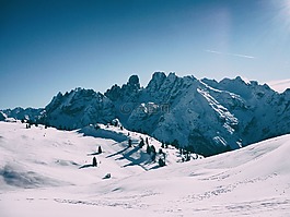 白云巖,山,冬天