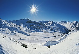 白云巖,山,冬天