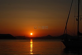 帆船,瀏覽,假日