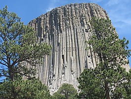魔鬼的塔,山,犹他州