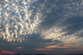 日出,云,morgenstimmung