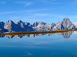 bergsee,水中倒影,鏡子湖