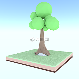 樹(shù),lowpoly,多邊形