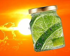 夏季,太陽,玻璃