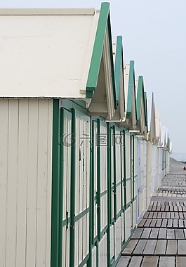 機(jī)艙,海灘,海