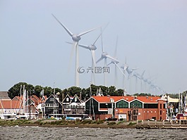 風(fēng)力發(fā)電機(jī)組,風(fēng)能,景觀