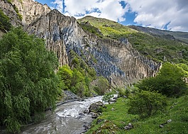 格魯吉亞,高加索地區(qū),谷