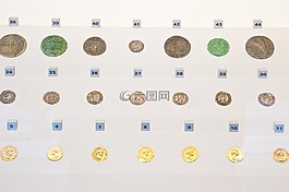 硬幣,老,錢