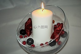 圣誕節(jié),蠟燭,來臨