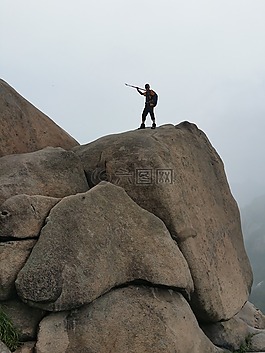 度假,攀爬,bukhansan 山