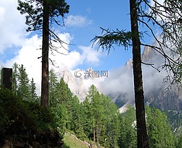 干,白云巖,山
