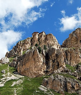 白云巖,門鎖,山