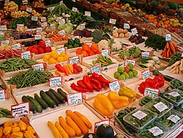 慕尼黑,viktualienmarkt,蔬菜