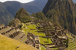 秘魯,廢墟,山