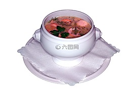 豌豆湯,吃,食品