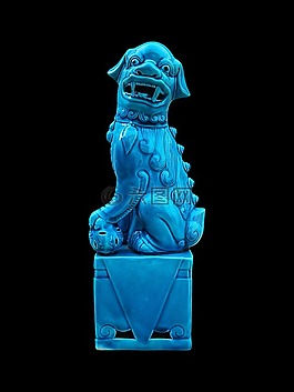 工藝品,瓷器圖,狗瓷